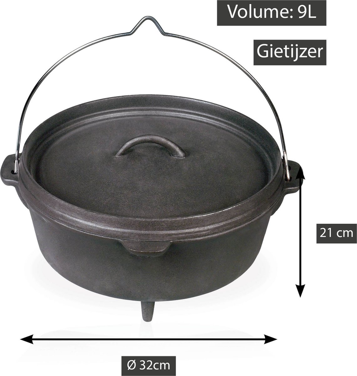 Barbecook Sudderpot/Dutch Oven 9L