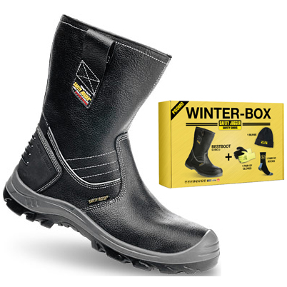 Safety Jogger BestBoot Laars S3 Winter Box - Maat 43 - Zwart