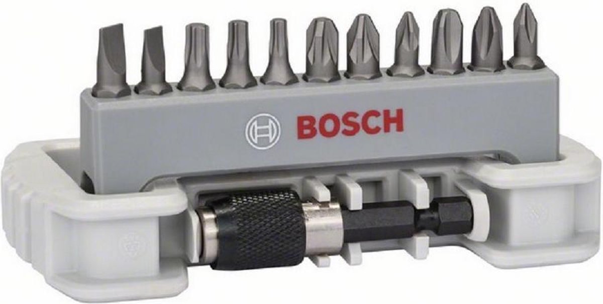 Bosch Bitset | Extra Hard 12-delig Phillips, Pozidriv, TORX | 2608522130