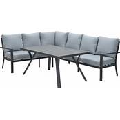 Buitengewoon de Boet Benton lounge diningset antraciet