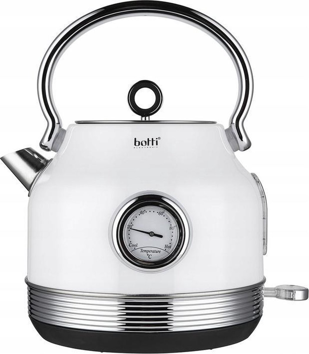 Botti Royal Line Proffesionele Waterkoker Klassiek Design 1,7l Met Thermometer