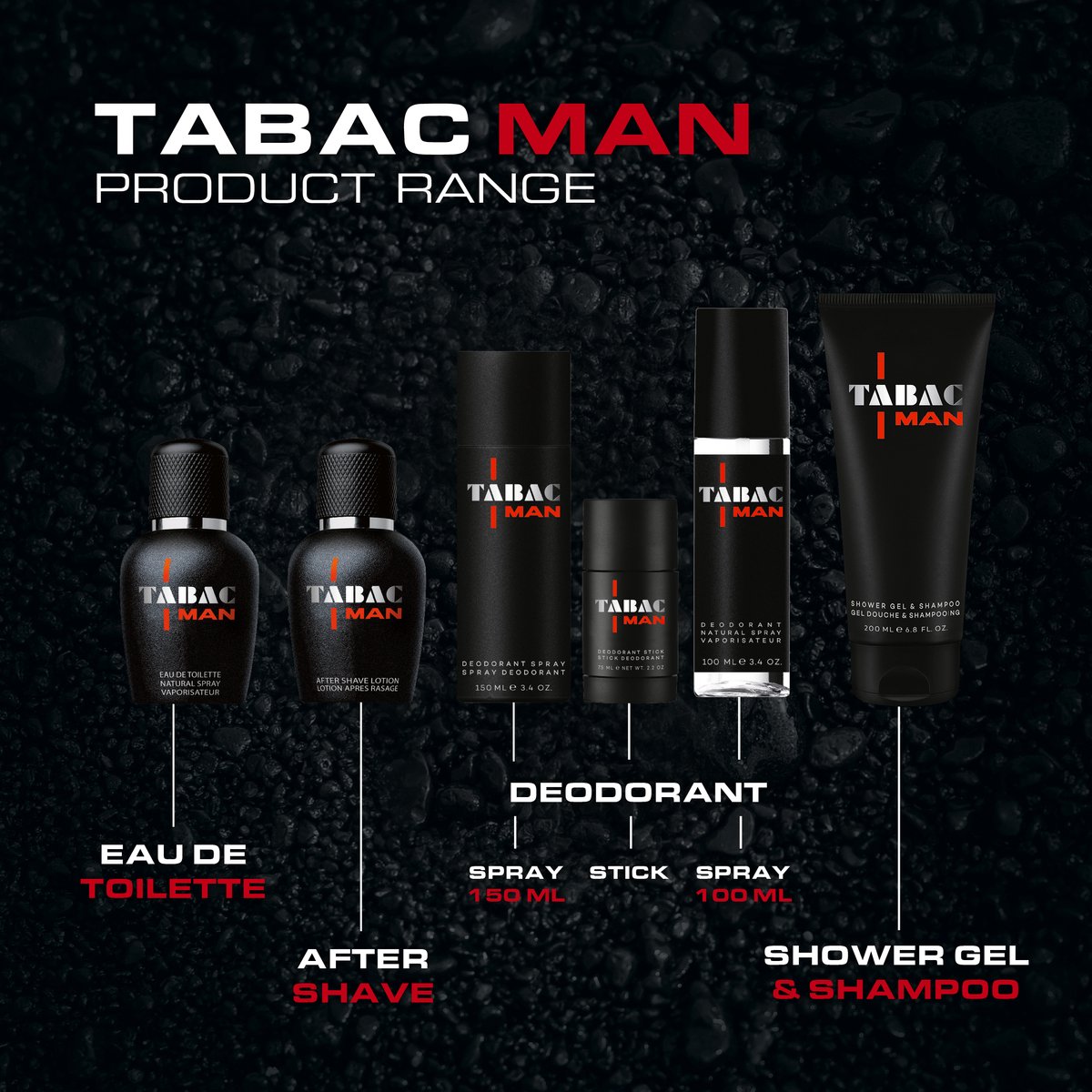 Tabac Man Eau De Toilette Natural Spray 50ml