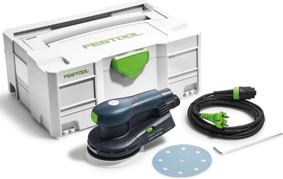 Festool ETS EC 125/3 EQ-Plus Excenterschuurmachine | 125mm 400w