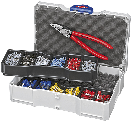 Knipex Krimp-assortiment voor adereindhulzen