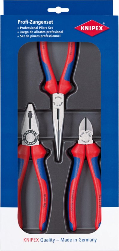 Knipex Montage tangen set 3 delig