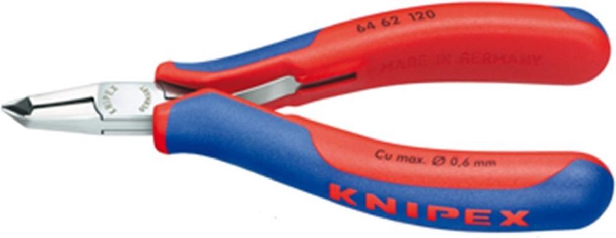 Knipex Elektronica-voorsnijtang met meer-componentengrepen 120 mm