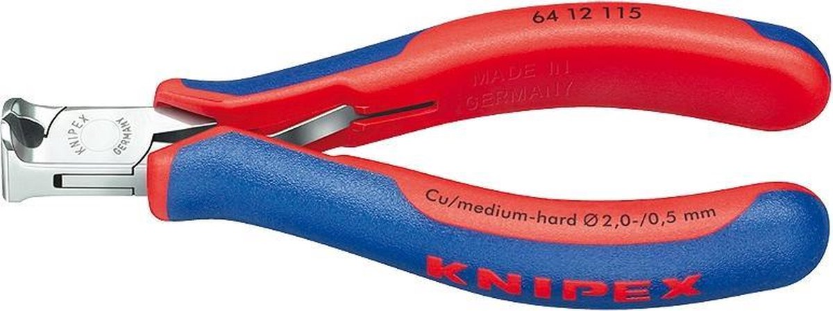 Knipex Voorsnijtang met klein facet 115 mm