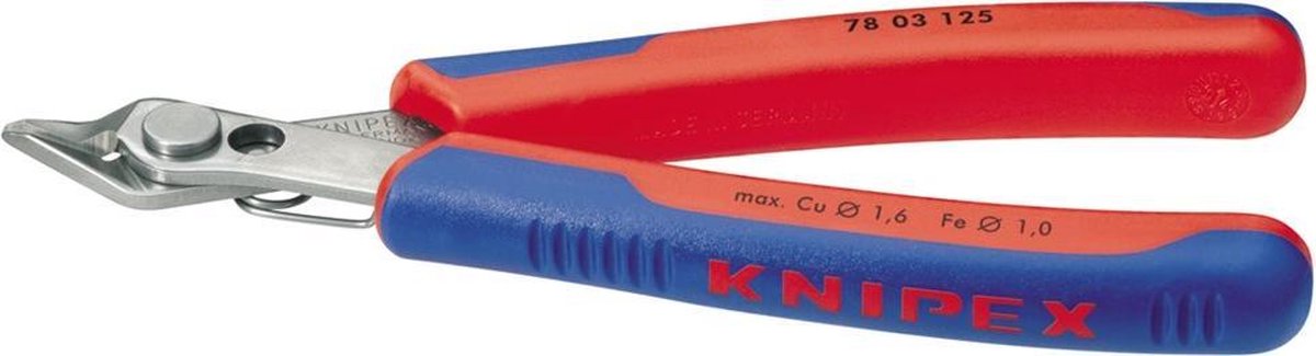 Knipex Electronic Super Knips© met meer-componentengrepen 125 mm