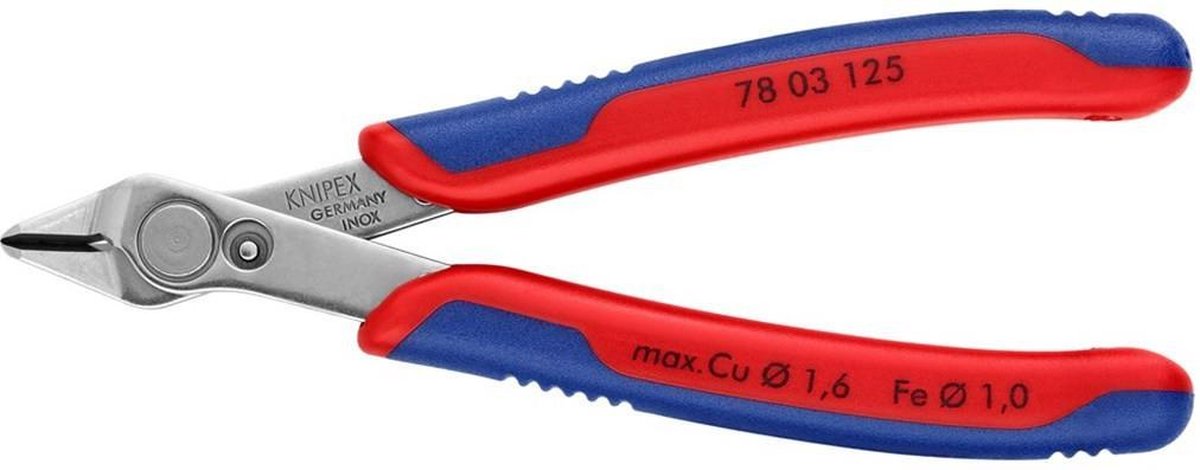 Knipex Electronic Super Knips© met meer-componentengrepen 125 mm