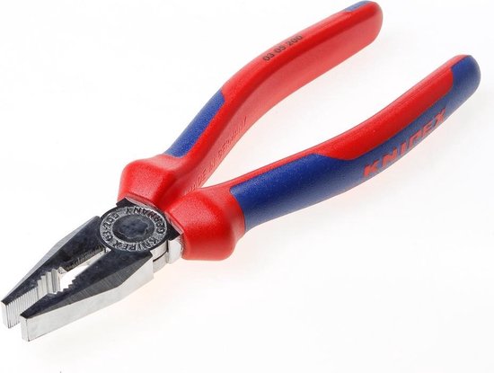 Knipex Kombitang verchroomd met meer-componentengrepen 200 mm