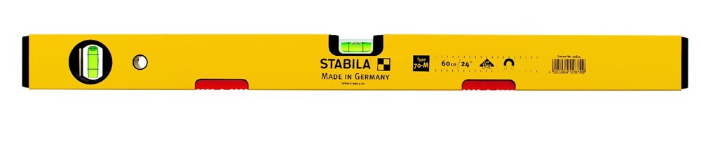 Stabila Waterpas, 70M Blok, Magneet 150cm