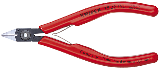 Knipex Zijsnijtang met klein facet 125 mm