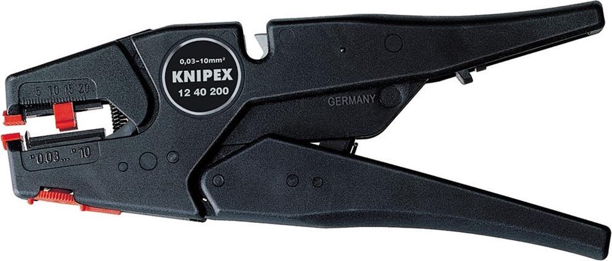 Knipex Zelfinstellende afstriptang 200 mm