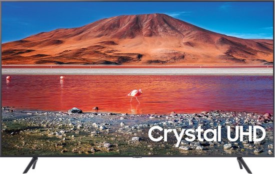 Samsung Crystal UHD 55TU7100 (2020) - Zwart
