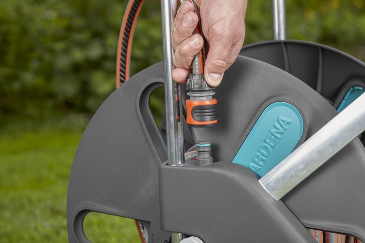 GARDENA Slangenwagen AquaRoll L Easy - Grijs