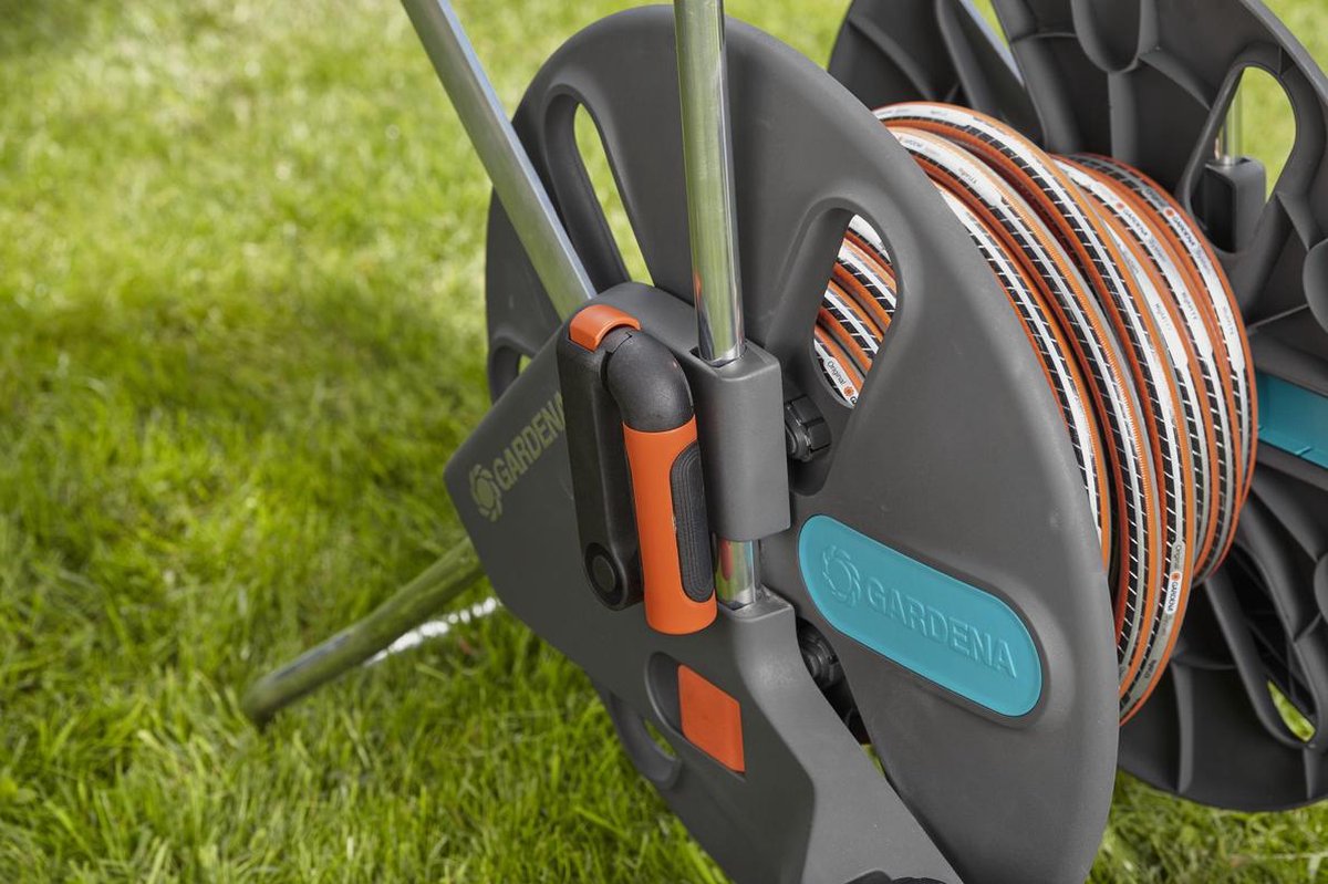 GARDENA Slangenwagen AquaRoll L Easy - Grijs