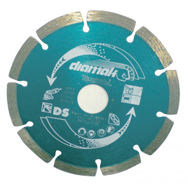 Makita Universeel 125mm Diamantschijf Gesegmenteerd P-45761