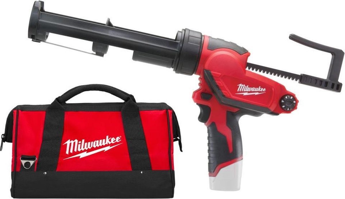 Milwaukee M12 PCG/310C-0 Li-Ion accu-kit-/lijmpistool