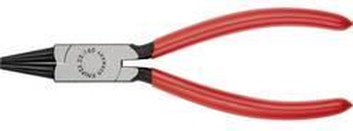 Knipex Rondbuigtang zwart geatramenteerd met kunststof bekleed 160 mm