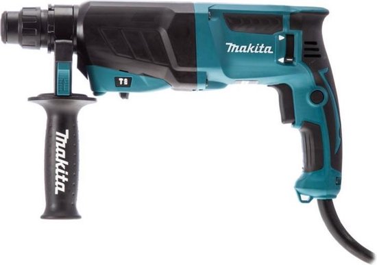 Makita HR2630J combihamer met stofafzuigset