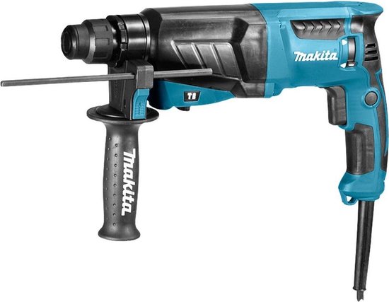 Makita HR2630J combihamer met stofafzuigset