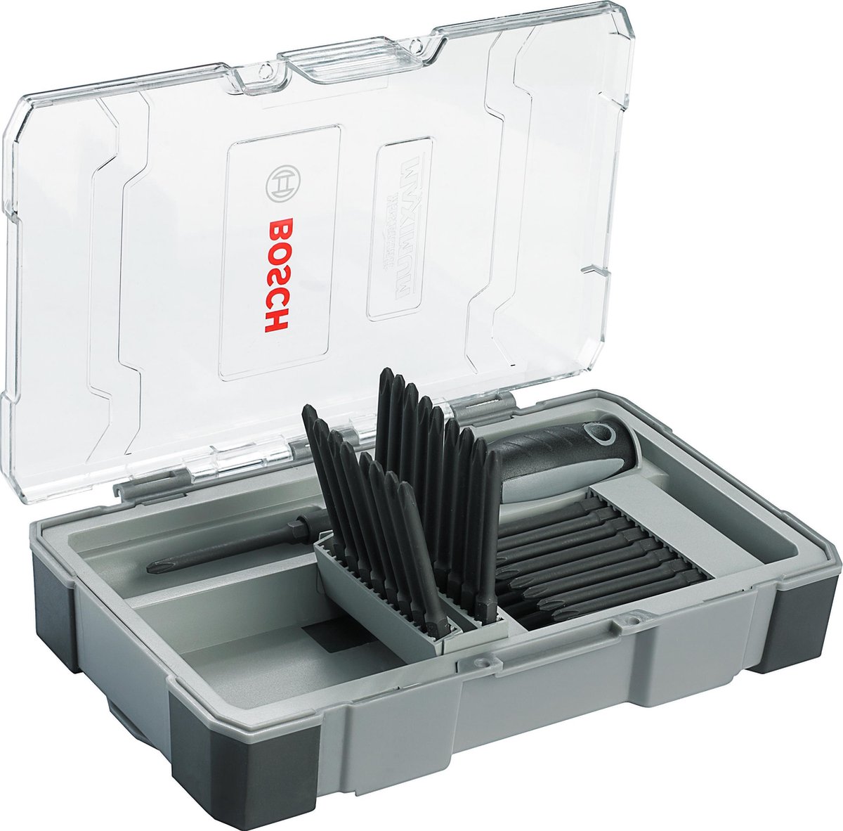 Bosch 37-delige 75mm Bitset - te gebruiken als handschroevendraaier