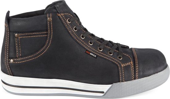 Redbrick Gold Sneaker Hoog S3 - Maat 36 - Zwart