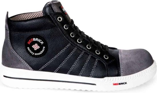 Redbrick Granite Sneaker Hoog S3 - Maat 36 - Grijs