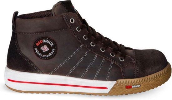 Redbrick Smaragd Sneaker Hoog S3 - Maat 44 - Bruin