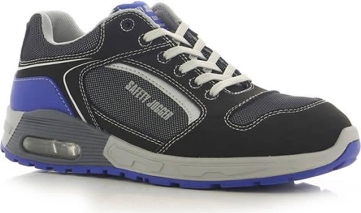 Safety Jogger Raptor Laag S1P/Blauw - Maat 38 - Zwart