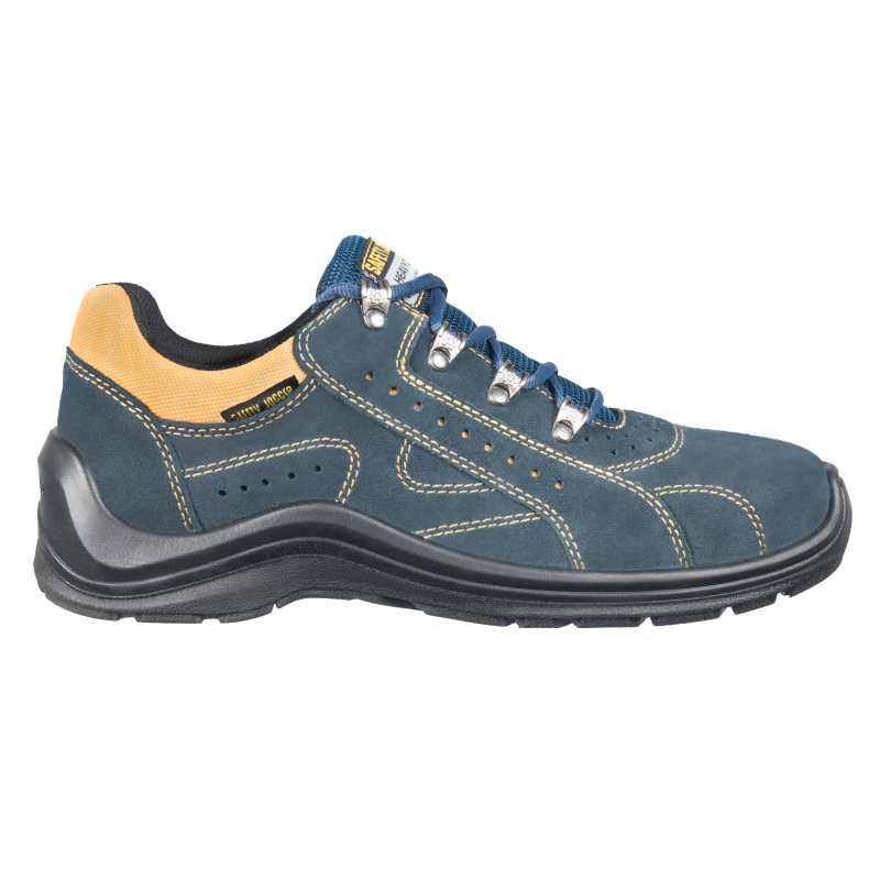 Safety Jogger Titan Laag S1P/Geel - Maat 42 - Blauw