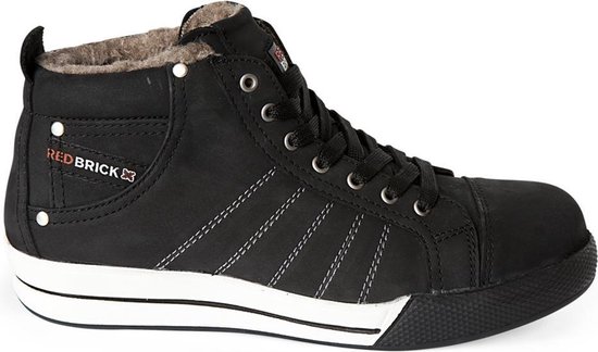 Redbrick Ice Sneaker Hoog S3 Gevoerd - Maat 39 - Zwart