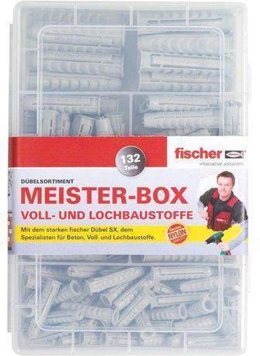Fischer Profi-box SX - Assortimentsdoos pluggen 518525