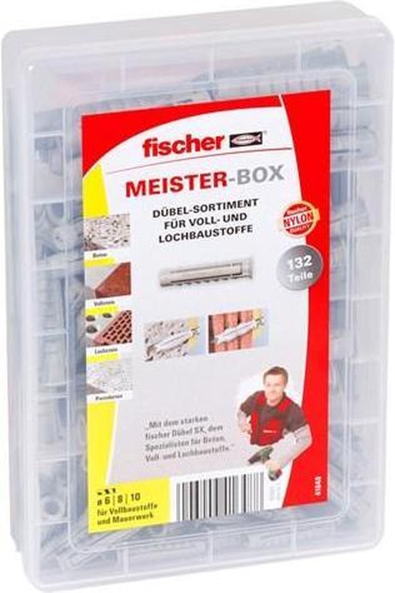 Fischer Profi-box SX - Assortimentsdoos pluggen 518525