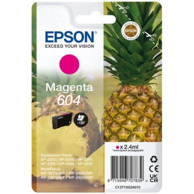 Epson Inktpatroon magenta, 130 pagina's T10G3 Replace: N/A