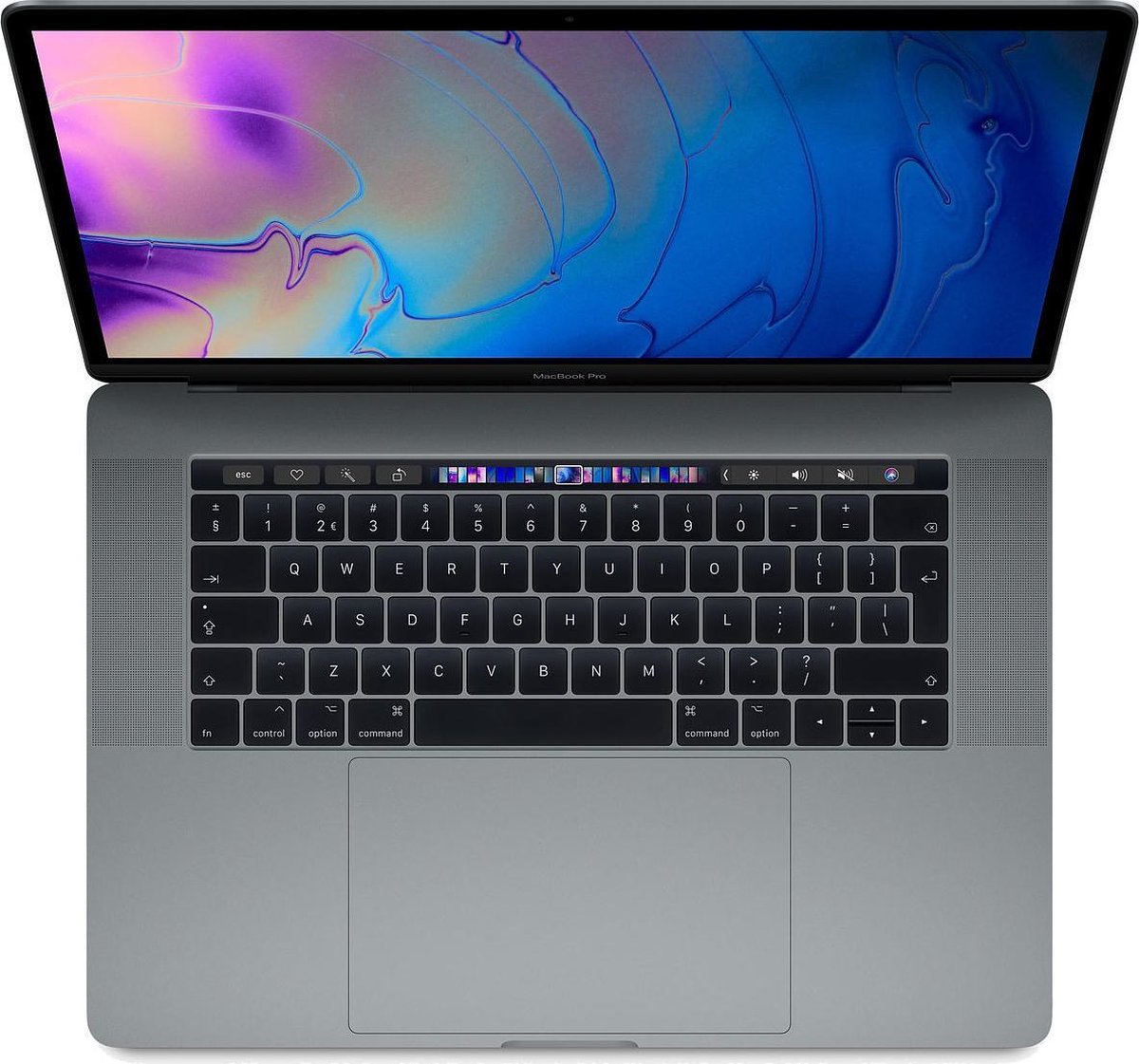 Apple MacBook Pro - 15,4" - i7 - 16 GB - 512 GB - Space Grijs - Zwart