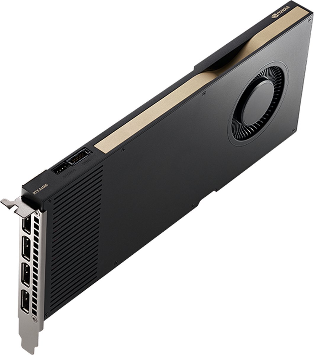 HP NVIDIA RTX A4000 16 GB 4DP grafische kaart