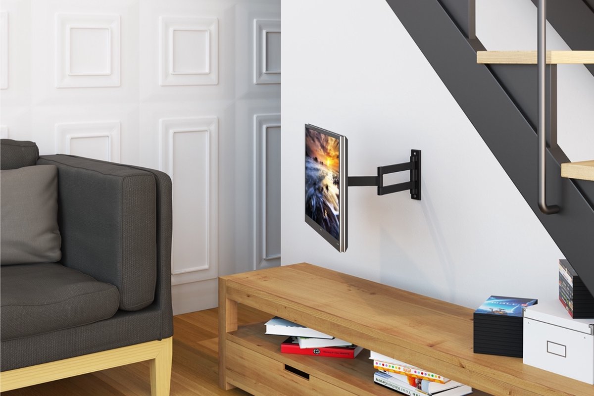 Neomounts by Newstar FPMA-W830BLACK - Wandbeugel - Zwart