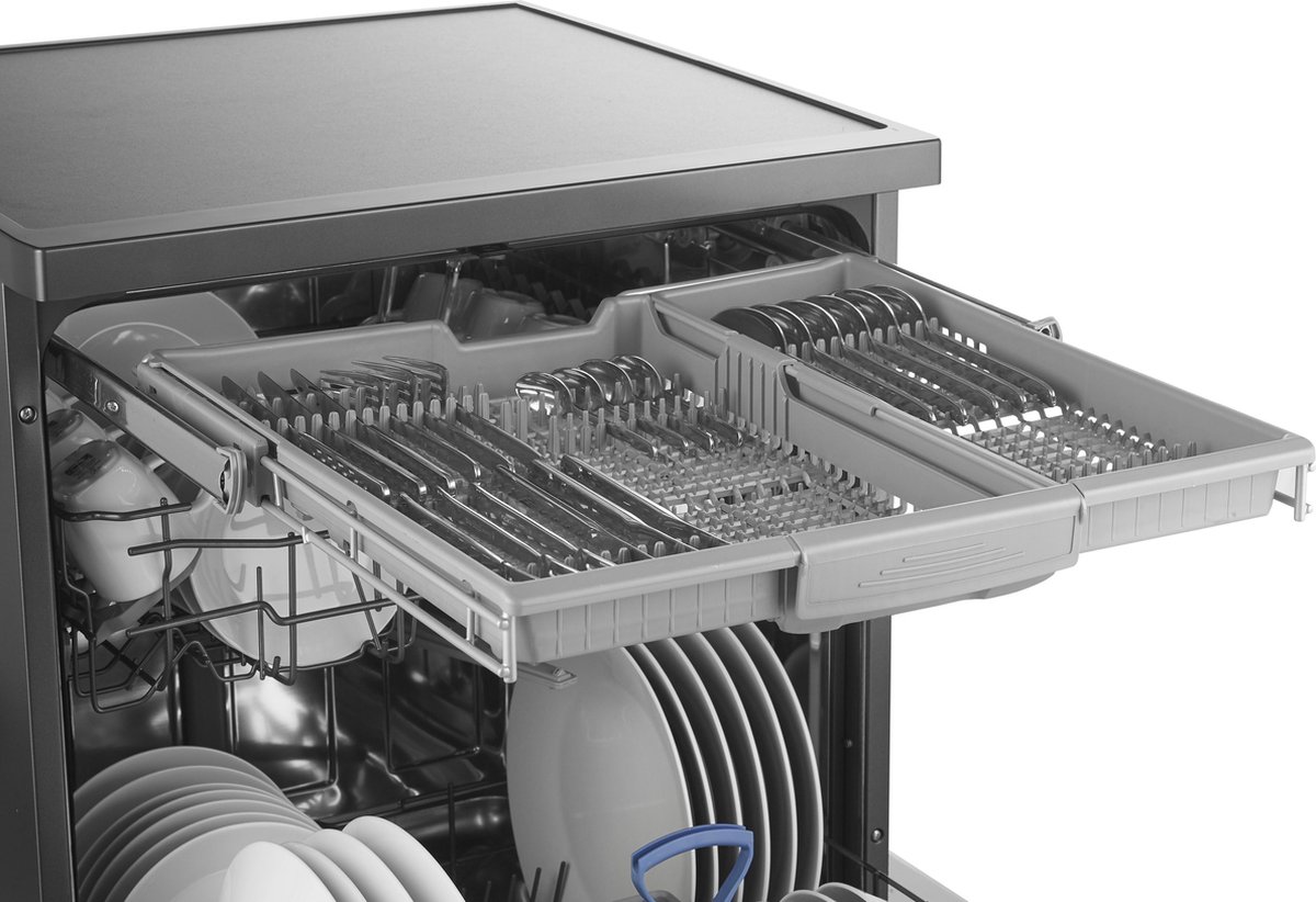 Inventum VVW6040AB vaatwasser - Zwart