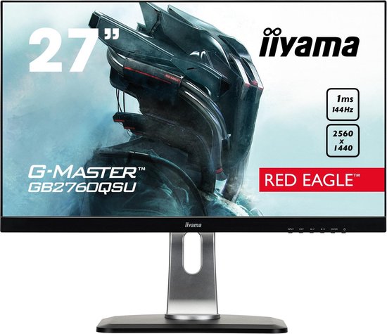 iiyama G-Master Red Eagle GB2760QSU-B1 - Negro