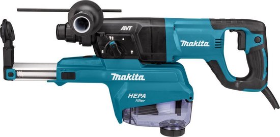Makita HR2663 | 230V | Combihamer | Met stofafzuigunit | in koffer