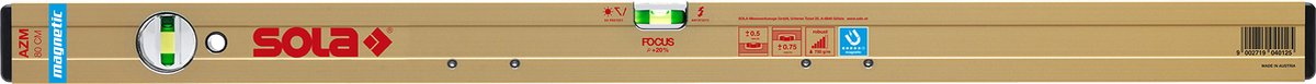 Sola AZM waterpas magnetisch | 180 cm