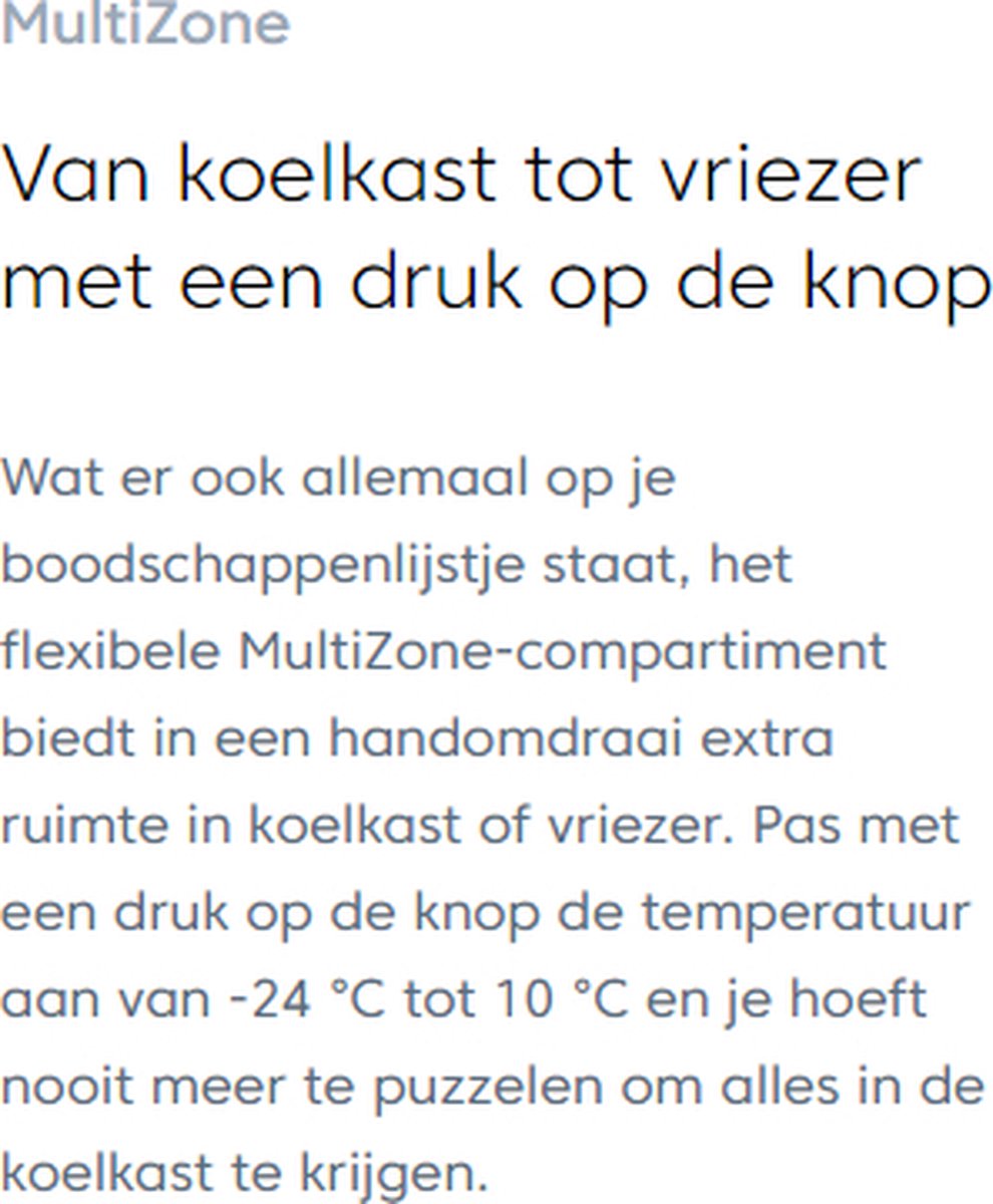 Beko GN1426234ZDXN Amerikaanse koelkast - Silver