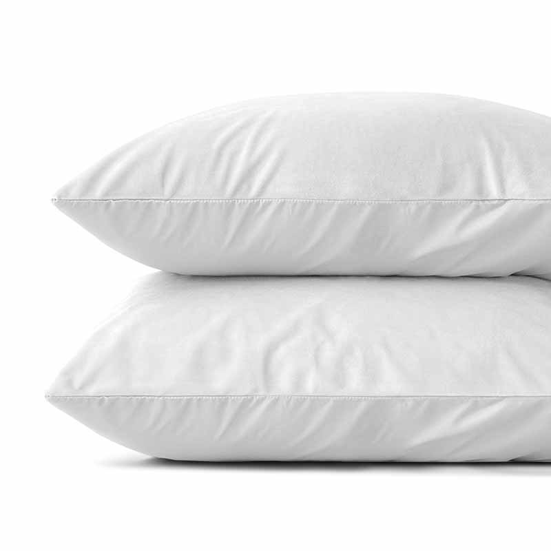 Sleeptime 2-Pack: Velvet kussensloop Wit