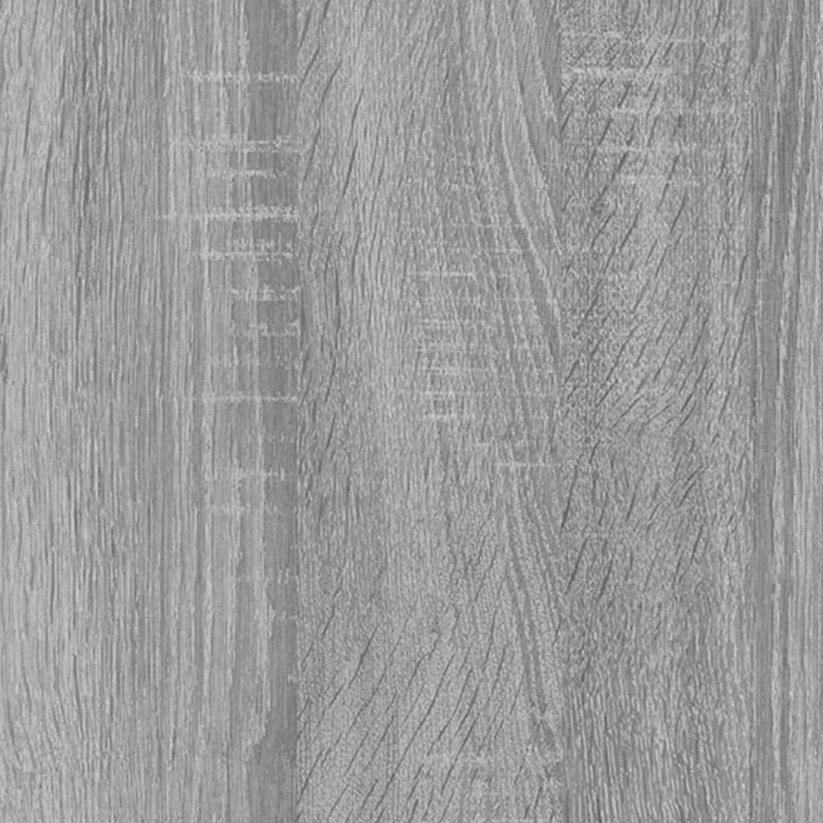 Vidaxl Hoge Kast 70x31x115 Cm Bewerkt Hout Sonoma Eikenkleurig - Grijs