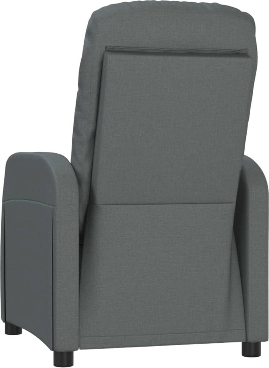 Vidaxl Sta-op-massagestoel Stof Donker - Grijs