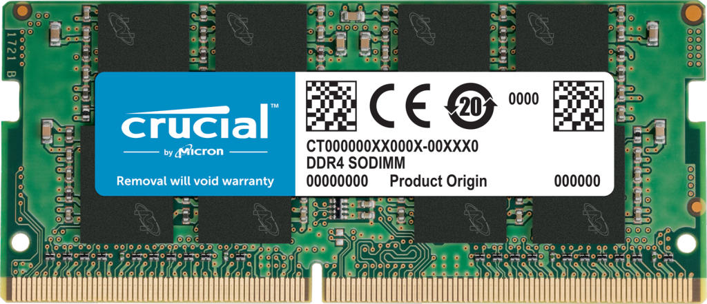 Crucial 16GB DDR4-3200 sodimm CT16G4SFRA32A