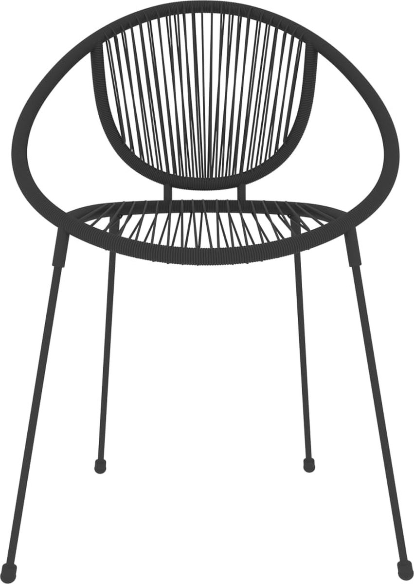 Vidaxl 7-delige Tuinset - Zwart