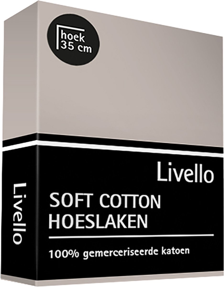 Livello Hoeslaken Soft Cotton Stone 140 X 200 Cm - Beige