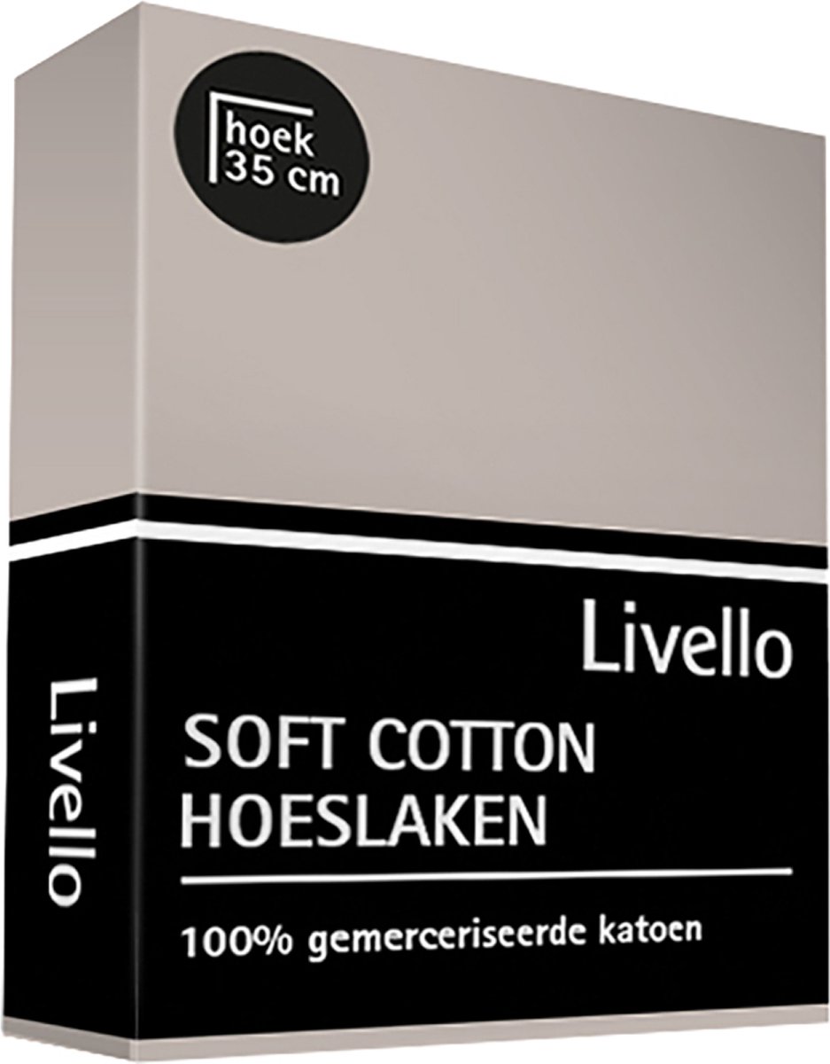 Livello Hoeslaken Soft Cotton Stone 160 X 200 Cm - Beige